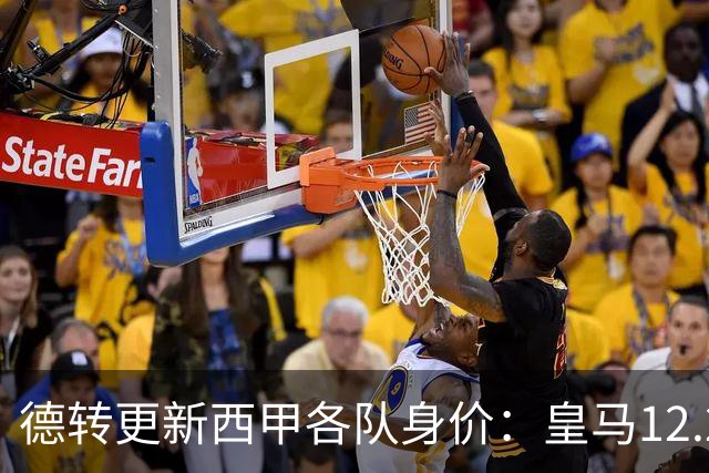 德转更新西甲各队身价：皇马12.2亿、巴萨11.6亿、马竞5.77亿